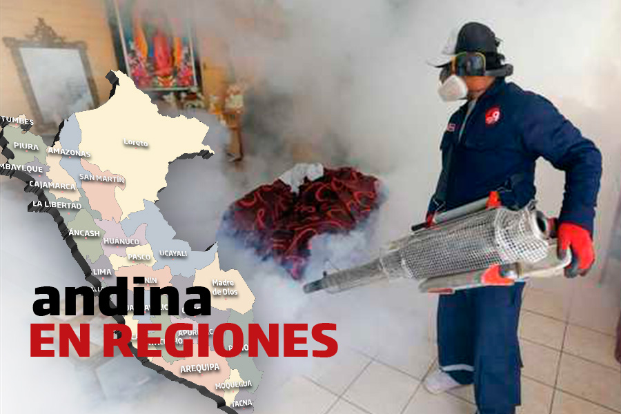 Andina en regiones: inicia fumigación de 30 mil viviendas en Chimbote